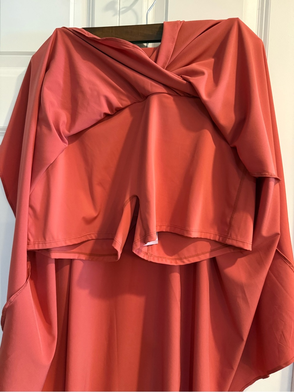 HALARA Coral High-Low Ruffle Skirt - Picture 2 of 6